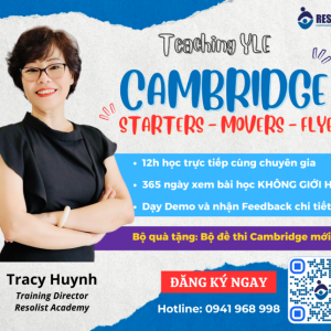 Cambridge YLE Teaching Methods Training Course for Teachers